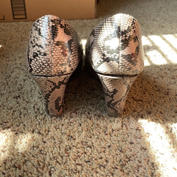Snakeskin Heels - Picture 3 of 3